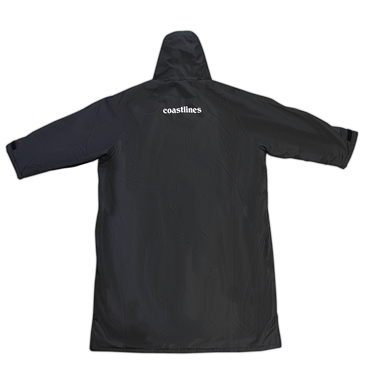 Coastlines Surf Change Robe Black/Red